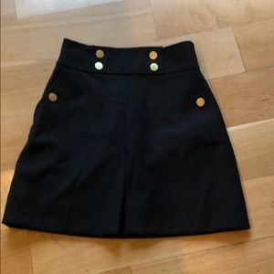 Club Monaco black mini skirt
